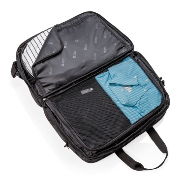 Logotrade corporate gifts photo of: Swiss Peak RFID duffle with suitcase opening