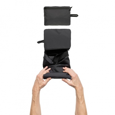 Logo trade corporate gifts image of: Dillon AWARE™ RPET foldable sports bag