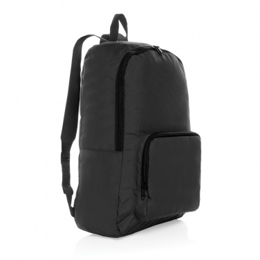 Logotrade promotional merchandise photo of: Dillon AWARE™ RPET foldable classic backpack