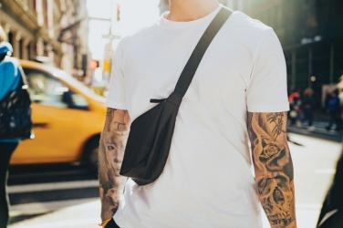 Logotrade corporate gifts photo of: Crescent AWARE™ RPET half moon sling bag