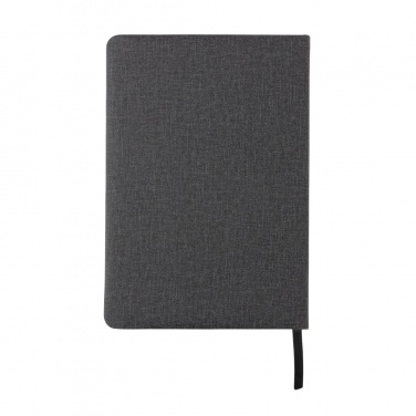 Logotrade corporate gift picture of: Deluxe A5 Notebook with phone pocket
