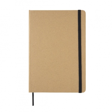 Logotrade promotional giveaway image of: A5 kraft notebook