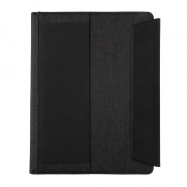 Logotrade corporate gifts photo of: Fiko 5W wireless charging portfolio A4 with powerbank