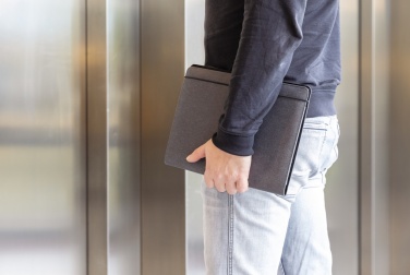 Logotrade promotional merchandise picture of: Recycled leather A4 portfolio