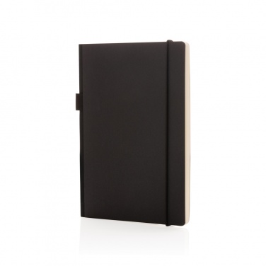 Logo trade promotional gifts picture of: A5 deluxe kraft hardcover notebook