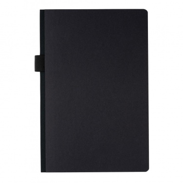 Logo trade business gift photo of: A5 deluxe kraft hardcover notebook