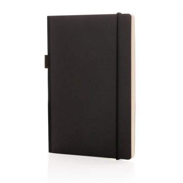 Logo trade promotional item photo of: A5 deluxe kraft hardcover notebook