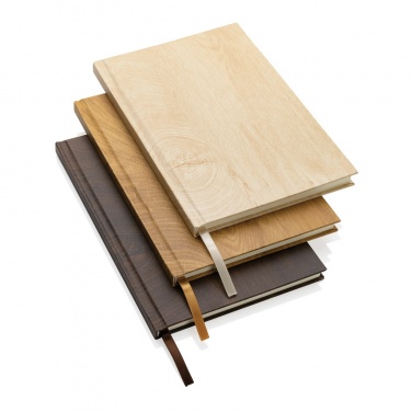 Logo trade promotional items picture of: Kavana wood print A5 notebook