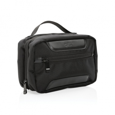 Logo trade promotional gift photo of: Swiss Peak AWARE™ RPET Voyager toiletry bag
