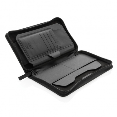 Logo trade corporate gifts picture of: Swiss Peak Heritage RCS rPU RFID travel wallet