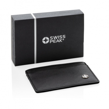 Logo trade advertising products image of: RFID anti-skimming card holder