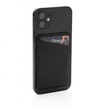 Logo trade advertising products image of: Magnetic phone card holder