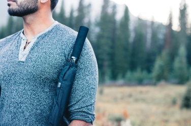 Logo trade business gifts image of: Swiss Peak Aware™ Ultra-light manual 25” Alu umbrella