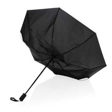 Logo trade business gift photo of: 21" Impact AWARE™ RPET 190T auto open/close umbrella