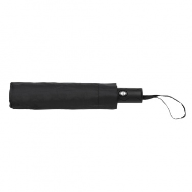Logo trade promotional items image of: 21" Impact AWARE™ RPET 190T auto open/close umbrella