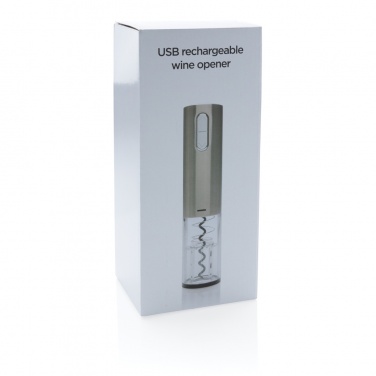 Logotrade corporate gift image of: Electric wine opener - USB rechargeable