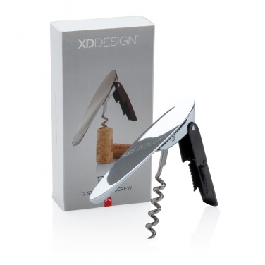 Logo trade promotional giveaways image of: Eon 2 step corkscrew
