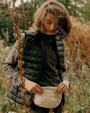 Logo trade promotional giveaways picture of: Iqoniq Meru women recycled polyester bodywarmer