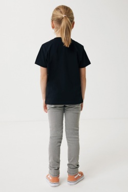 Logo trade promotional products image of: Iqoniq Koli kids lightweight recycled cotton t-shirt