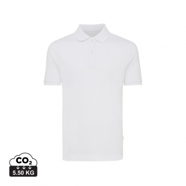 Logo trade promotional products image of: Iqoniq Yosemite recycled cotton pique polo