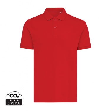 Logo trade promotional merchandise photo of: Iqoniq Yosemite recycled cotton pique polo