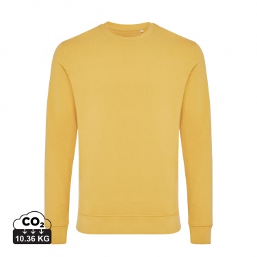 Logo trade promotional merchandise image of: Iqoniq Zion recycled cotton crew neck
