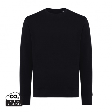 Logo trade corporate gifts image of: Iqoniq Etosha lightweight recycled cotton crew neck