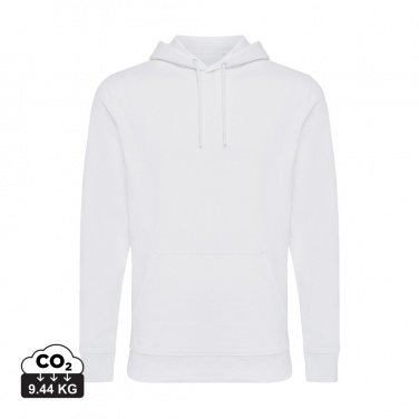 Logo trade promotional giveaways image of: Iqoniq Jasper recycled cotton hoodie