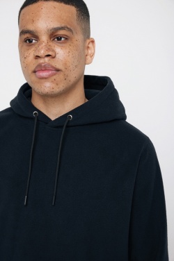 Logo trade promotional gifts picture of: Iqoniq Trivor recycled polyester microfleece hoodie