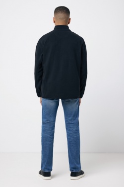 Logo trade promotional merchandise photo of: Iqoniq Talung recycled polyester microfleece zip through