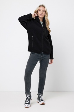 Logo trade promotional merchandise image of: Iqoniq Diran recycled polyester pile fleece jacket