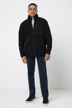 Logo trade corporate gifts image of: Iqoniq Diran recycled polyester pile fleece jacket