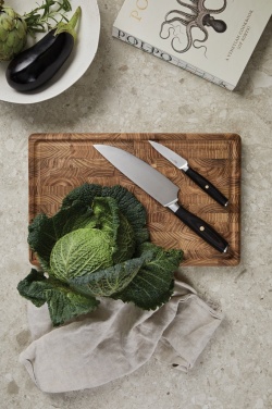 Logo trade promotional gifts image of: VINGA Tara RCS recycled steel chef's set