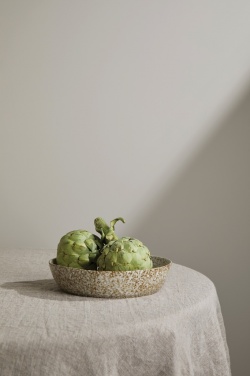 Logo trade promotional items picture of: VINGA Nuvem stoneware serving bowl