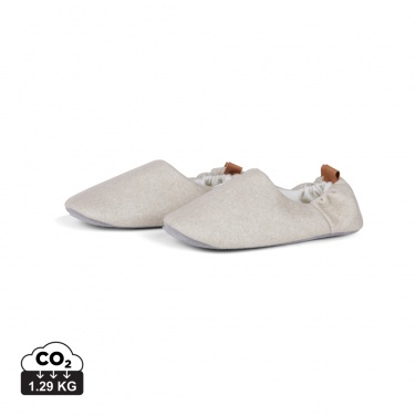 Logo trade promotional merchandise image of: VINGA Moulton RCS RPET slippers L/XL