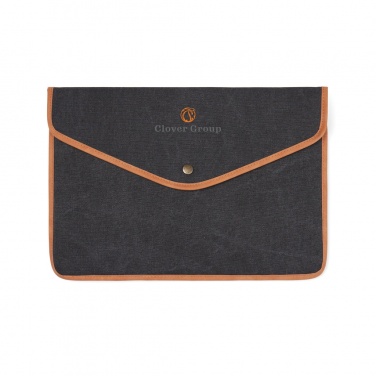Logotrade promotional merchandise image of: VINGA Bosler GRS recycled canvas 14" laptop sleeve