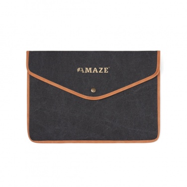 Logotrade promotional products photo of: VINGA Bosler GRS recycled canvas 16" laptop sleeve