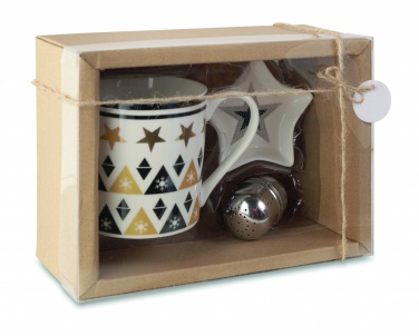 Logotrade promotional merchandise photo of: Mug mini plate filter in box