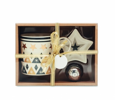 Logotrade promotional giveaways photo of: Mug mini plate filter in box