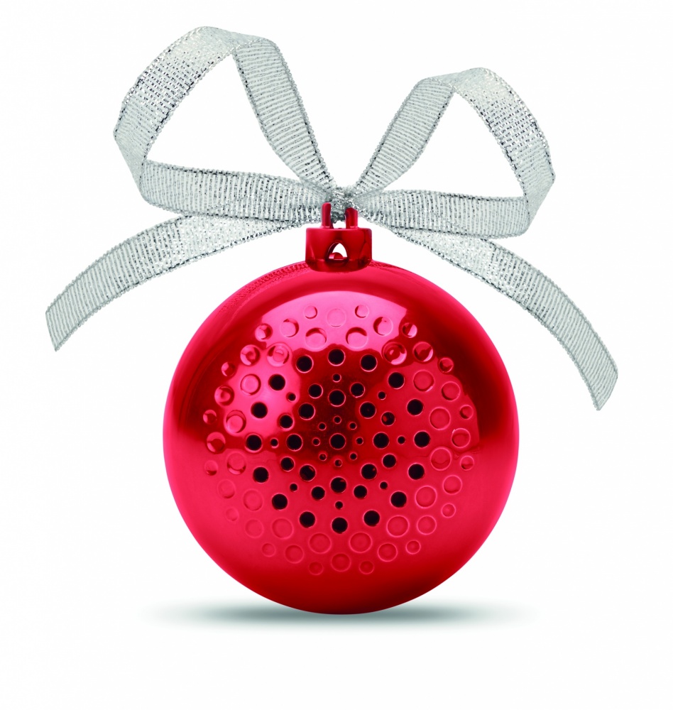 Logo trade advertising product photo of: Speaker Christmas ball