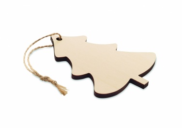 Logo trade corporate gifts image of: Christmas ornament tree