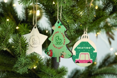 Logo trade business gifts image of: Christmas ornament tree