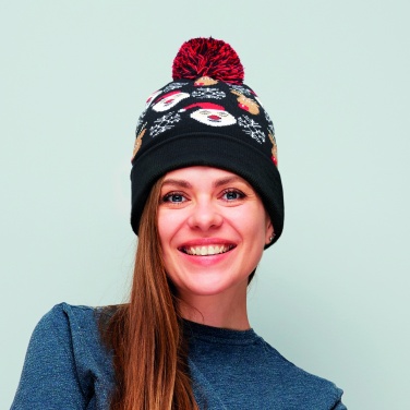 Logotrade promotional gift picture of: Christmas knitted beanie