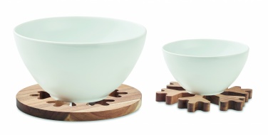 Logotrade advertising product picture of: Acacia wooden pot holders set