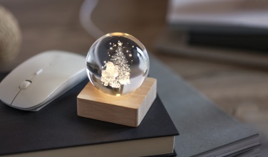 Logotrade promotional product picture of: Christmas LED crystal ball