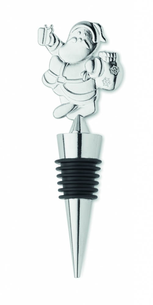 Logo trade advertising products picture of: Bottle stopper Christmas motif