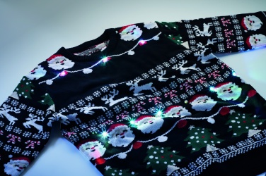 Logo trade promotional product photo of: Christmas LED sweater L/XL