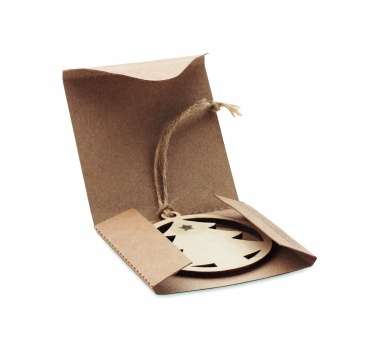 Logotrade promotional gift picture of: Wooden tree shape hanger