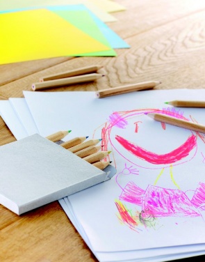 Logotrade promotional product picture of: 12 coloured pencils set