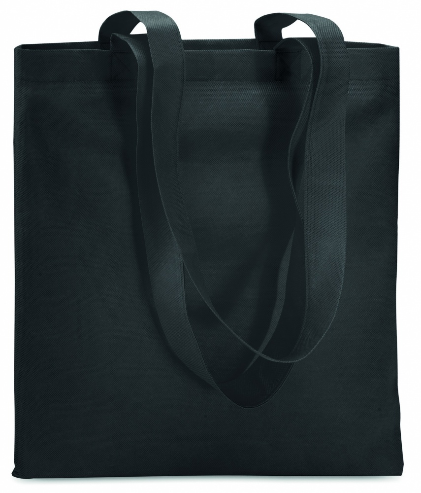 Logo trade promotional merchandise picture of: 80gr/m² nonwoven shopping bag